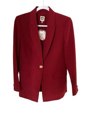 ANNE KLEIN WOMENS FAUX-LEATHER BELTED SH COFFEE CREAM 6 NWT